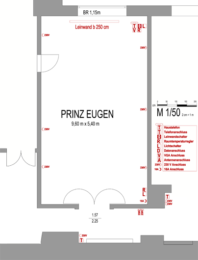 Salon Prinz Eugen - Eden Hotel Wolff München City